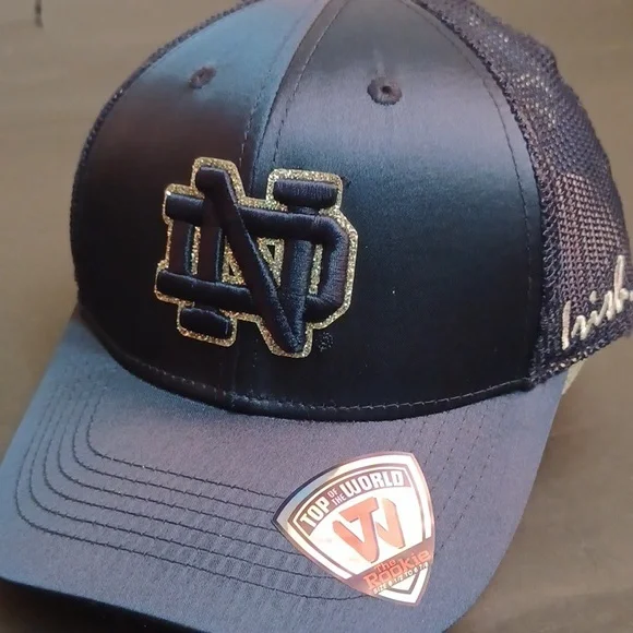 NWT Notre Dame Top of the World YOUTH hat. - Picture 1 of 5